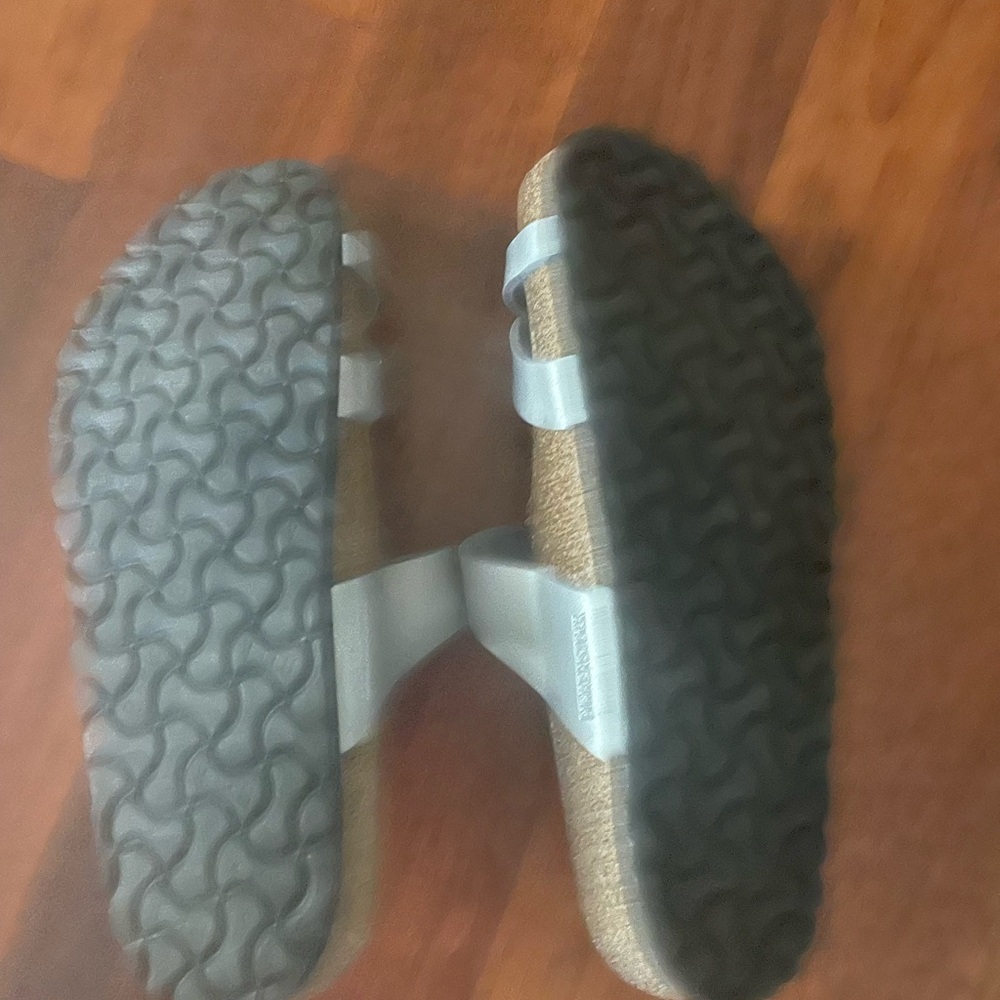 Birkenstock Women's Silver  Sandals - Picture 5 of 5